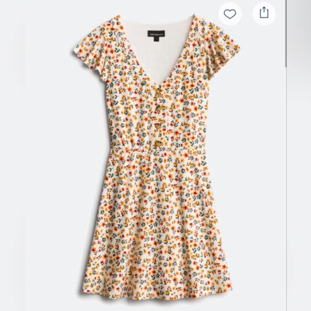 Floral Print Women's Dress